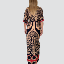 Carica l&#39;immagine nel visualizzatore di Gallery, Haveone gonna lunga pareo fantasia 100% viscosa Art GMA-N225
