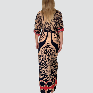 Haveone gonna lunga pareo fantasia 100% viscosa Art GMA-N225