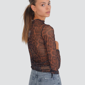 Vicolo maglia tulle maculata Art TF1227