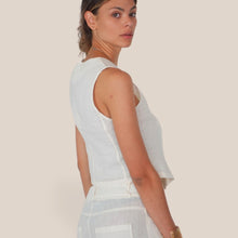 Carica l'immagine nel visualizzatore di Gallery, Haveone gilet 100% lino Art LVE-Q021
