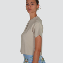 Carica l&#39;immagine nel visualizzatore di Gallery, Vicolo cardigan manica corta 65% viscosa Art 22135D
