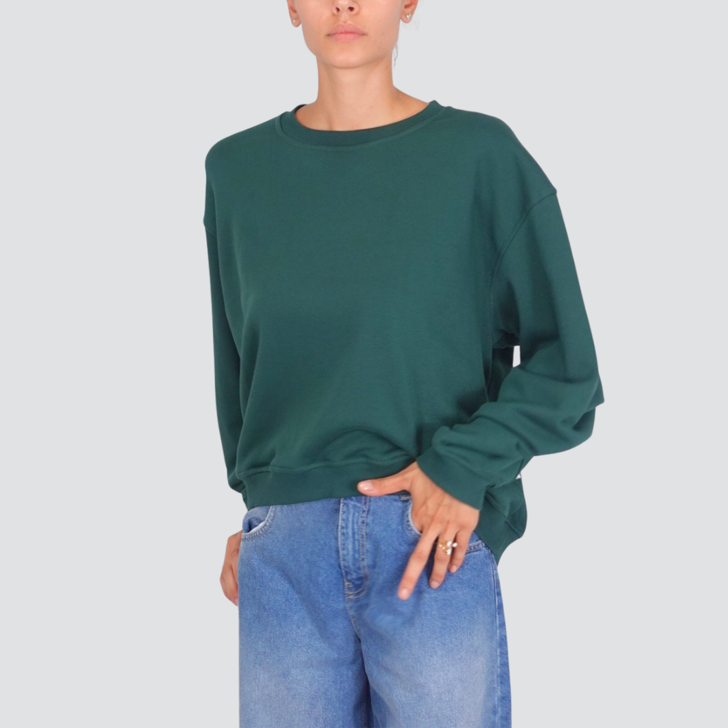 Vicolo felpa over garzata 95% cotone Art TF0581