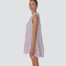 Carica l&#39;immagine nel visualizzatore di Gallery, Susy mix kaftano ricamato con paillettes 100% cotone Art VE1129
