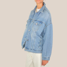Carica l'immagine nel visualizzatore di Gallery, Haveone giacca denim over 100% cotone Art KGZ-Q022
