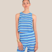 Carica l'immagine nel visualizzatore di Gallery, Vicolo maglia zig zag 50% cotone Art TAB2463
