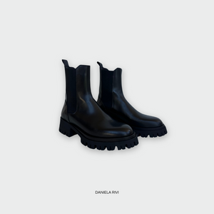 Ovyè Chelsea boot in pelle SOFIA tacco 5 cm Art NW31