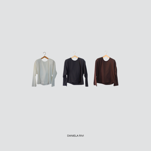Vicolo t-shirt over con spalline e scollatura schiena 100% cotone Art UF195