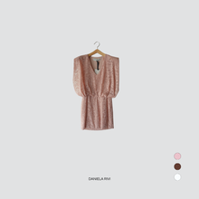 Carica l&#39;immagine nel visualizzatore di Gallery, Haveone abito smanicato con spallina e gonna stretta Art Art AMA-N099
