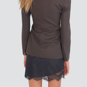 Vicolo mini gonna fondo pizzo 38% viscosa Art TF1214