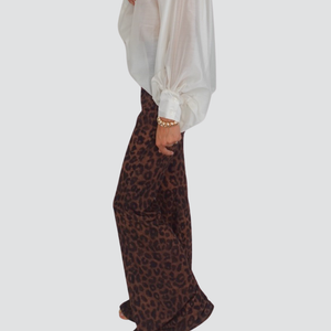 Vicolo leggings zampa con arriccio Art TF1226