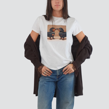Carica l&#39;immagine nel visualizzatore di Gallery, Vicolo t-shirt over con stampa 100% cotone Art RF0482
