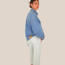 Carica l'immagine nel visualizzatore di Gallery, Haveone giacca denim over 100% cotone Art KGZ-Q022
