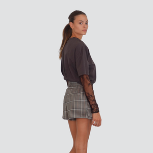 Vicolo short scozzese 34% viscosa Art TF1289