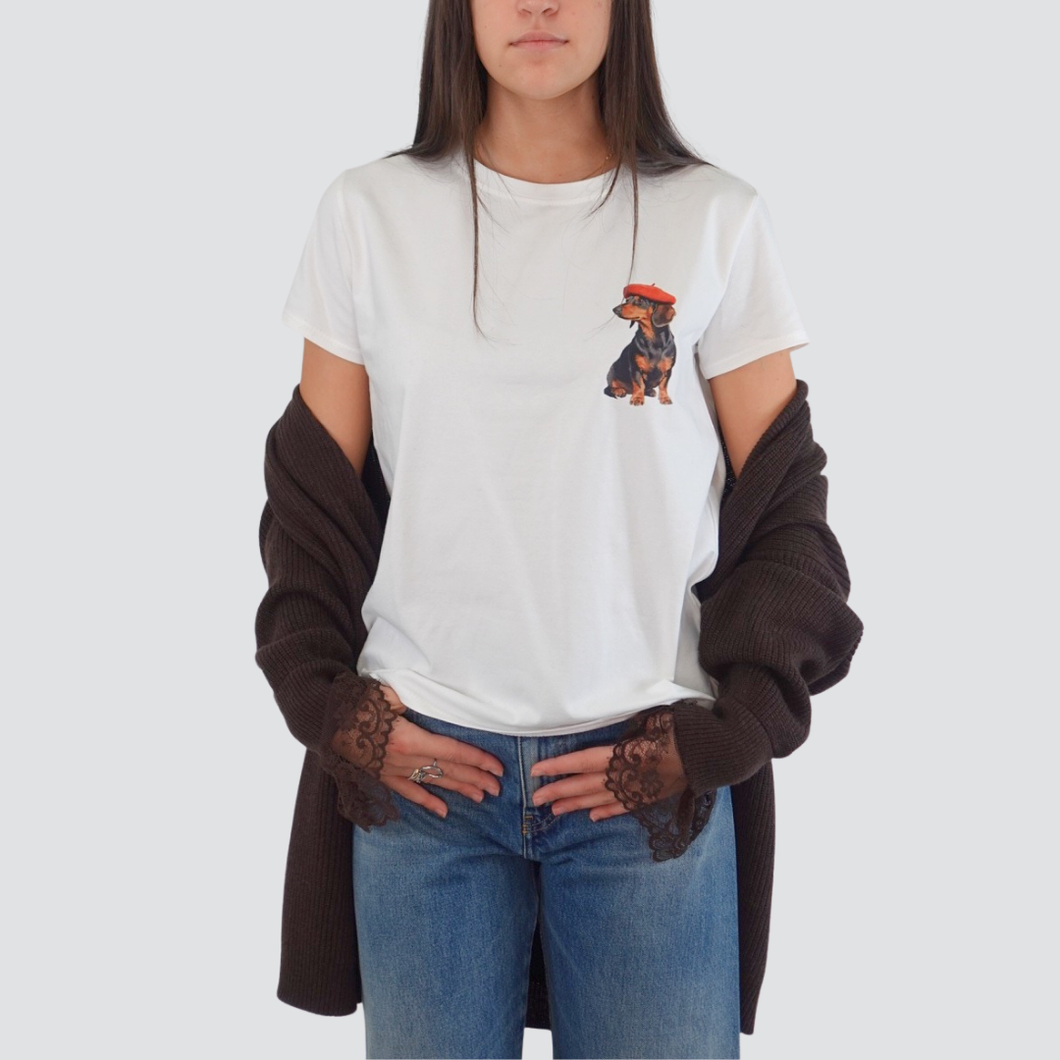 Vicolo t-shirt over con stampa 100% cotone Art RF0483