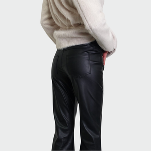 Haveone pantalone flare ecopelle Art PMA-M289