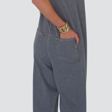 Carica l&#39;immagine nel visualizzatore di Gallery, Vicolo tuta jeans Elise 100% cotone Art DD5389
