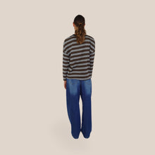 Carica l'immagine nel visualizzatore di Gallery, Tensione in maglia rigata 90% cotone Art 30841
