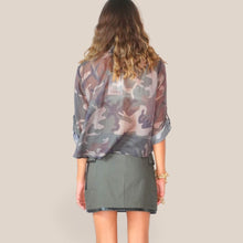 Carica l'immagine nel visualizzatore di Gallery, Haveone camicia over militare 85% lyocell Art CVS-R087
