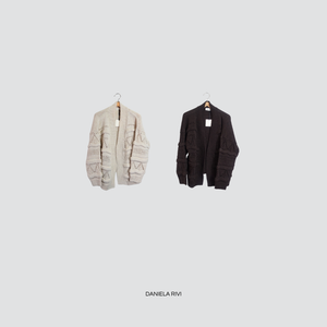 Vicolo cardigan aperto traforato Art 33047F