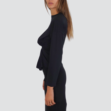 Carica l&#39;immagine nel visualizzatore di Gallery, Vicolo maglia over con spalline con cinturina 100% cotone Art UF0168
