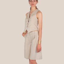 Carica l'immagine nel visualizzatore di Gallery, Vicolo completo gilet più bermuda 100% cotone Art TAB2619
