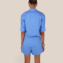 Carica l'immagine nel visualizzatore di Gallery, Tensione in shorts elastico vita con applicazione strass Art 26s5502
