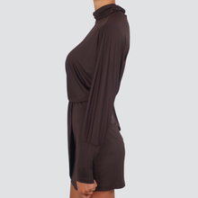 Carica l&#39;immagine nel visualizzatore di Gallery, Vicolo abito colletto in piedi manica kimono 85% tactel Art TF1493
