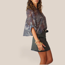 Carica l'immagine nel visualizzatore di Gallery, Haveone camicia over militare 85% lyocell Art CVS-R087
