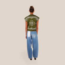Carica l'immagine nel visualizzatore di Gallery, Kontatto gilet bandana 72% viscosa Art 3M1876NI
