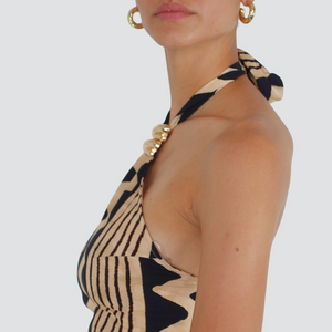 Haveone top fazzoletto con accessorio 100% viscosa Art RMA-N157