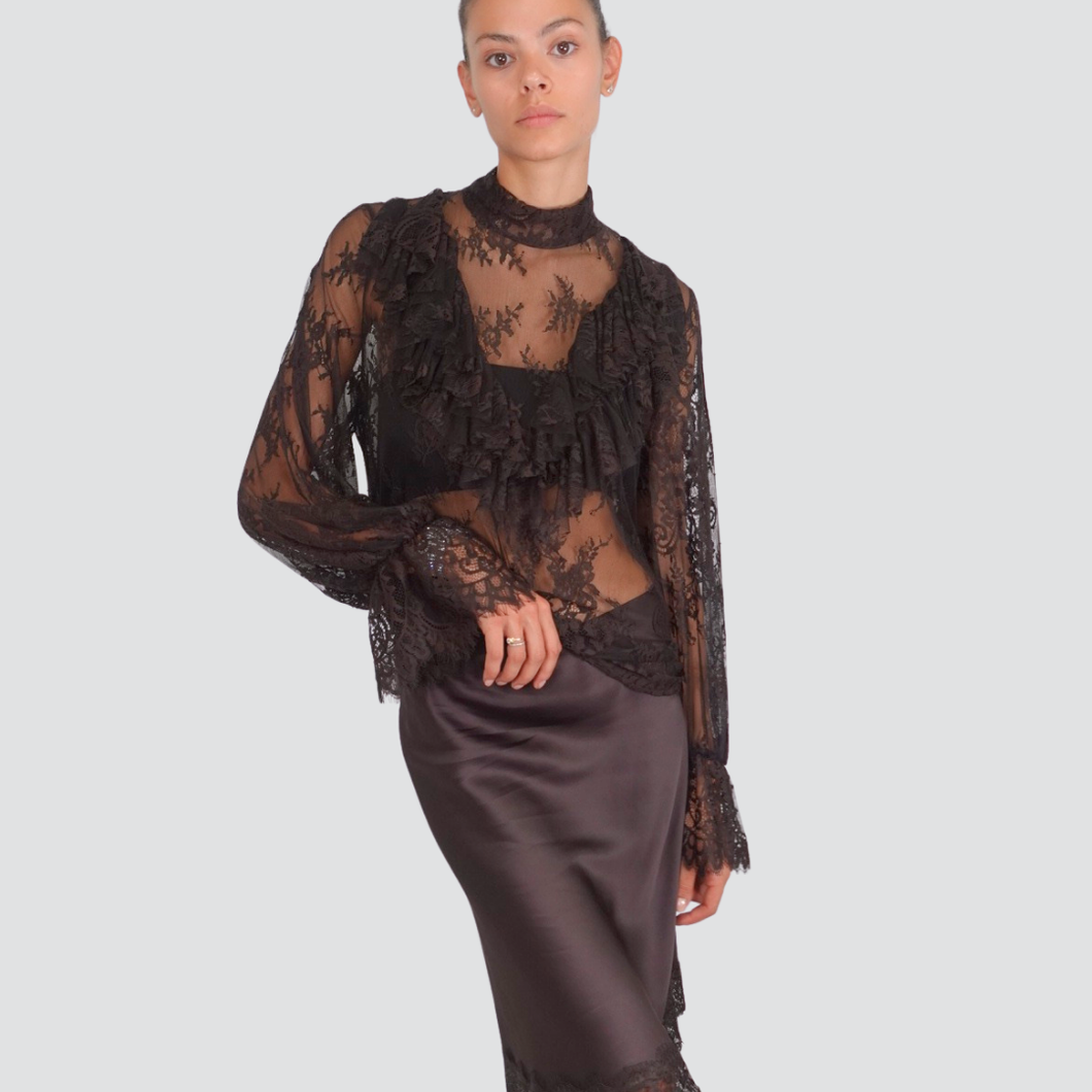 Vicolo blusa pizzo Art TF0163