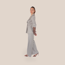 Carica l'immagine nel visualizzatore di Gallery, Haveone pantalone gessato 34% viscosa Art PGE-Q097 ( blazer Art JGE-Q028 )
