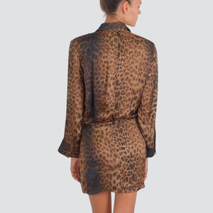 Vicolo abito animalier 1005 viscosa Art TF0884