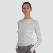 Carica l'immagine nel visualizzatore di Gallery, Haveone maglia girocollo basic 50% viscosa Art MNC-P202
