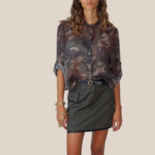 Carica l'immagine nel visualizzatore di Gallery, Haveone camicia over militare 85% lyocell Art CVS-R087
