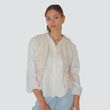 Carica l&#39;immagine nel visualizzatore di Gallery, Haveone gilet dainetto frange Art LSS-N026
