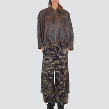 Carica l&#39;immagine nel visualizzatore di Gallery, Haveone cargo militare elastico vita con coulisse 97% cotone Art PFW-P202

