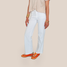 Carica l'immagine nel visualizzatore di Gallery, Haveone jeans Benny gamba dritta bull off white 97% cotone Art PGZ-Q285
