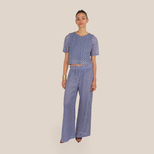 Carica l'immagine nel visualizzatore di Gallery, Vicolo pantalone palazzo fantasia con coulotte Art TAB2314
