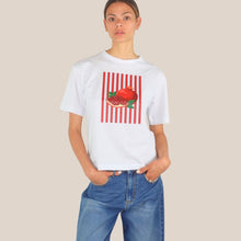 Carica l'immagine nel visualizzatore di Gallery, Dixie t-shirt over stampa 100% cotone Art T262A157
