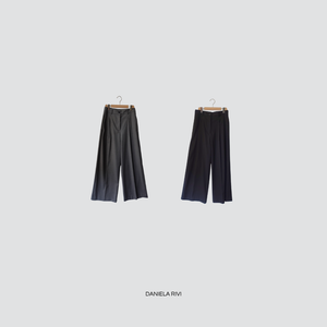 Vicolo pantalone palazzo pinces 38% viscosa Art TF1698 (giacca Art TF1519)