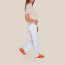 Carica l'immagine nel visualizzatore di Gallery, Haveone jeans Benny gamba dritta bull off white 97% cotone Art PGZ-Q285
