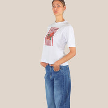 Carica l'immagine nel visualizzatore di Gallery, Dixie t-shirt over stampa 100% cotone Art T262A157
