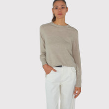 Carica l'immagine nel visualizzatore di Gallery, Vicolo maglia over spacchi 55% lana 45% cashmere Art 2AC2012
