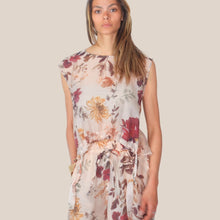 Carica l'immagine nel visualizzatore di Gallery, Vicolo blusa over stampa floreale 75% lyocell Art TAB1812
