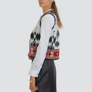 Vicolo gilet ricamo Art 77249F