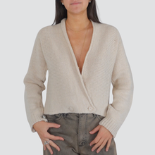 Carica l&#39;immagine nel visualizzatore di Gallery, Haveone maglia doppio petto kimono Art JAZ-P045
