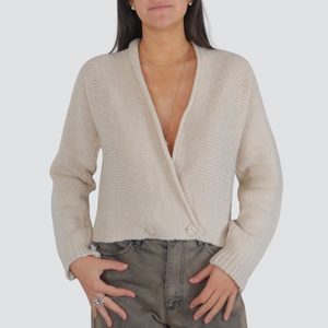 Haveone maglia doppio petto kimono Art JAZ-P045