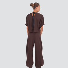 Carica l&#39;immagine nel visualizzatore di Gallery, Dixie pantalone felpa barrel elastico vita con tasche 70% cotone Art PDREYAS
