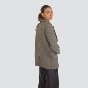Vicolo giacca over foderata bottoni gioiello polso Art TF0691
